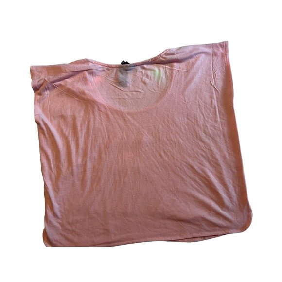 love tease women shirt cap sleeve color Pink Size M - Picture 2 of 6